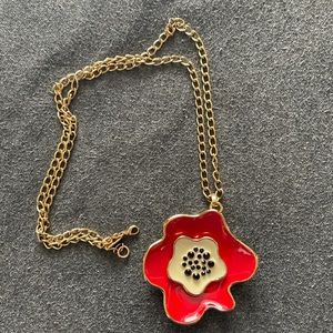 Kate Spade Poppy Pendant Necklace